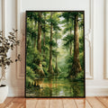 Congaree National Park Watercolor Art