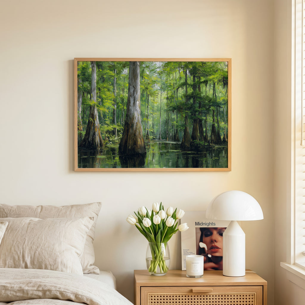 Congaree National Park Oil Painting