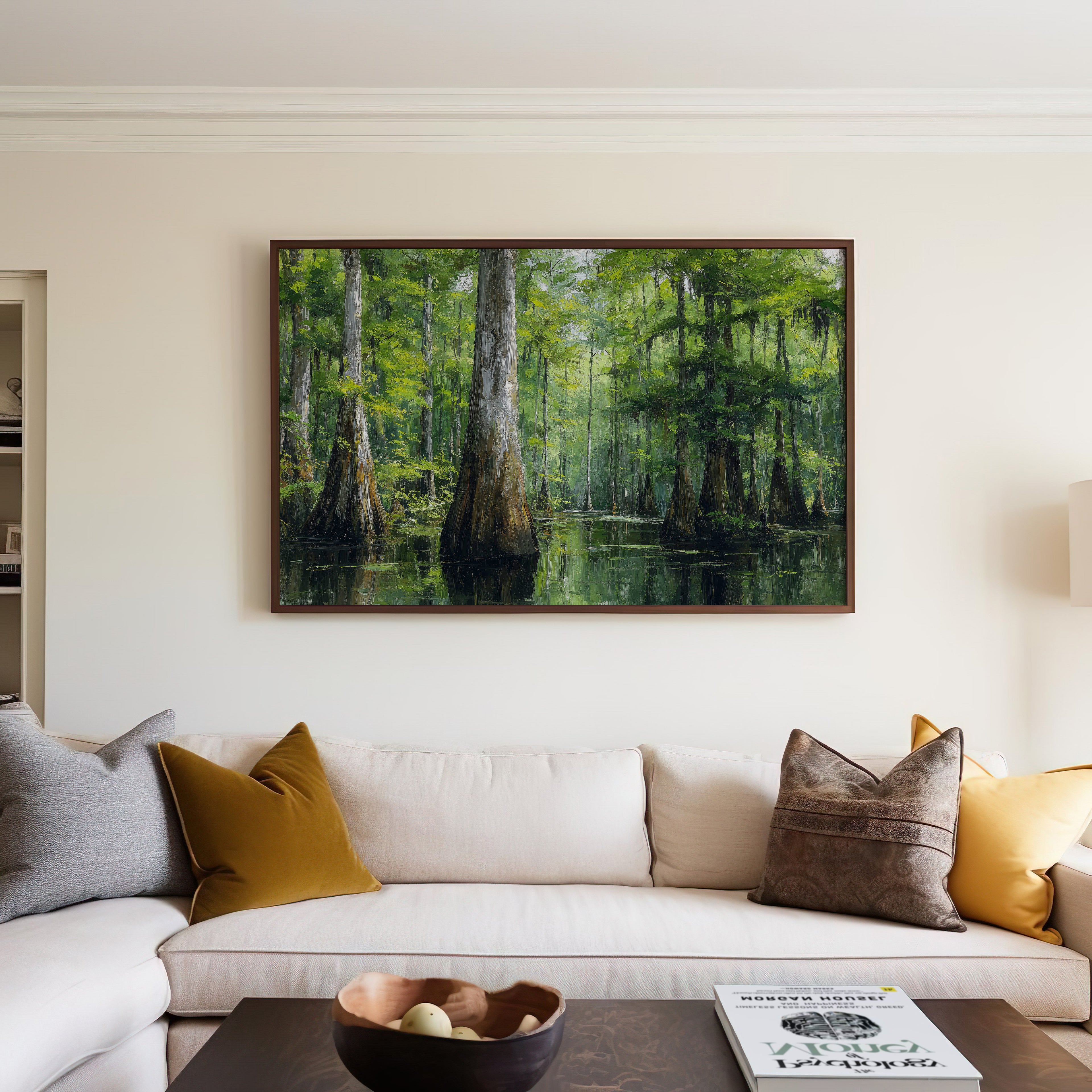 Congaree National Park Oil Painting