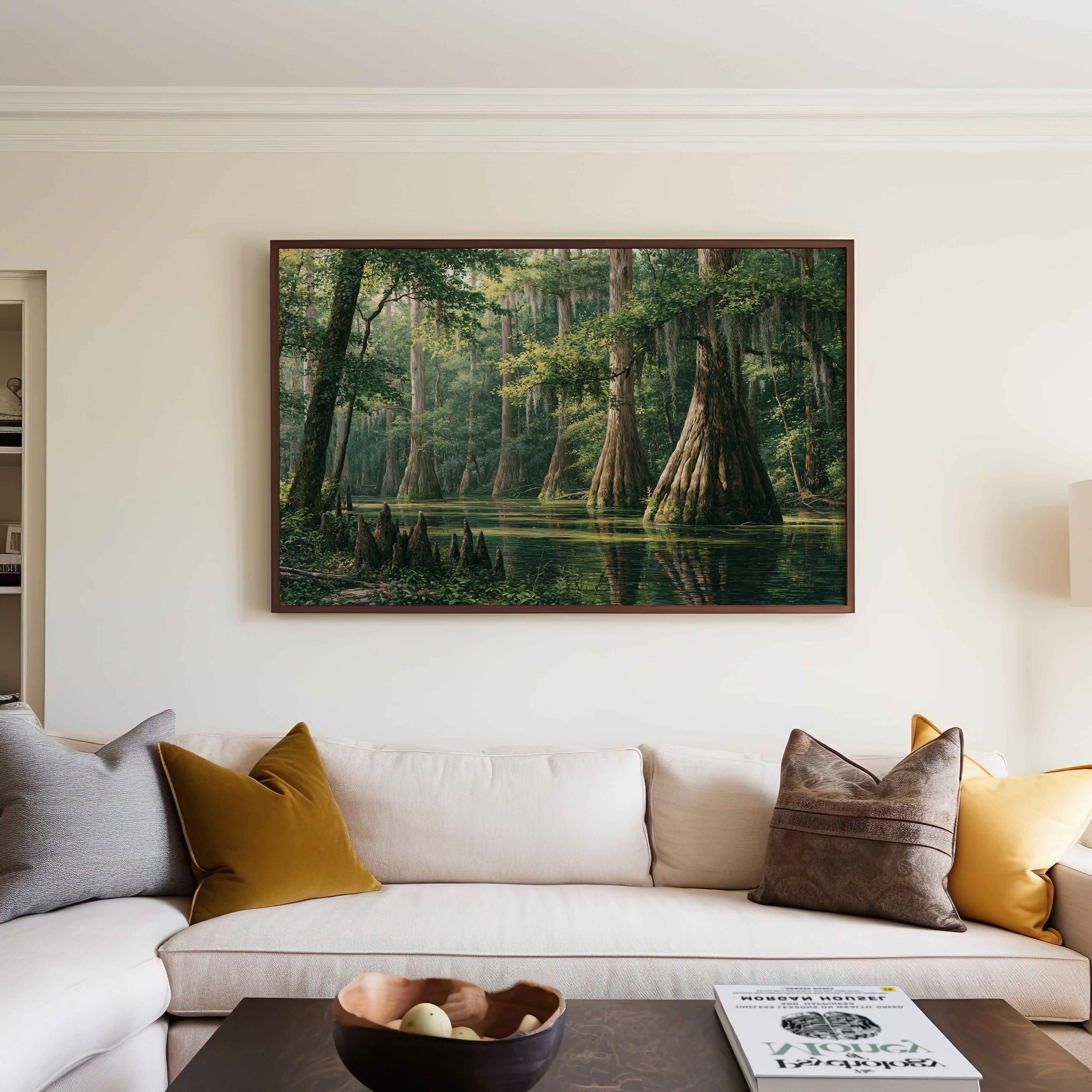 Congaree National Park Classical Oil Painting