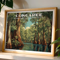 Congaree National Park Horizontal Vintage Art