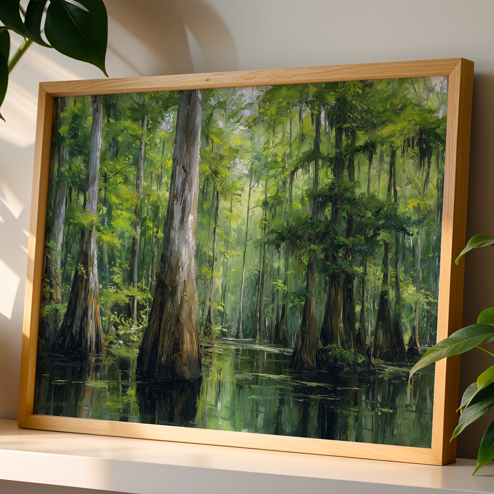 Congaree National Park Oil Painting