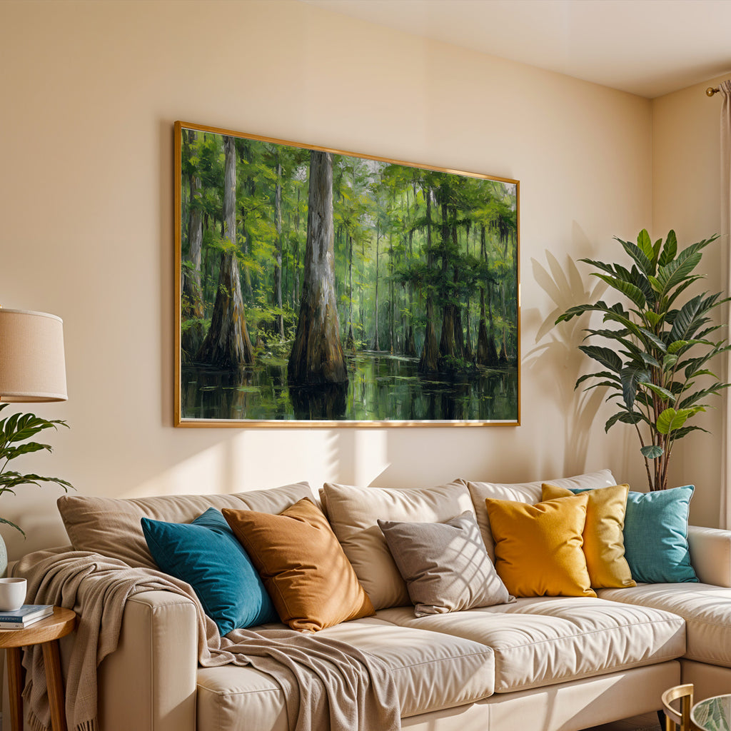 Congaree National Park Oil Painting
