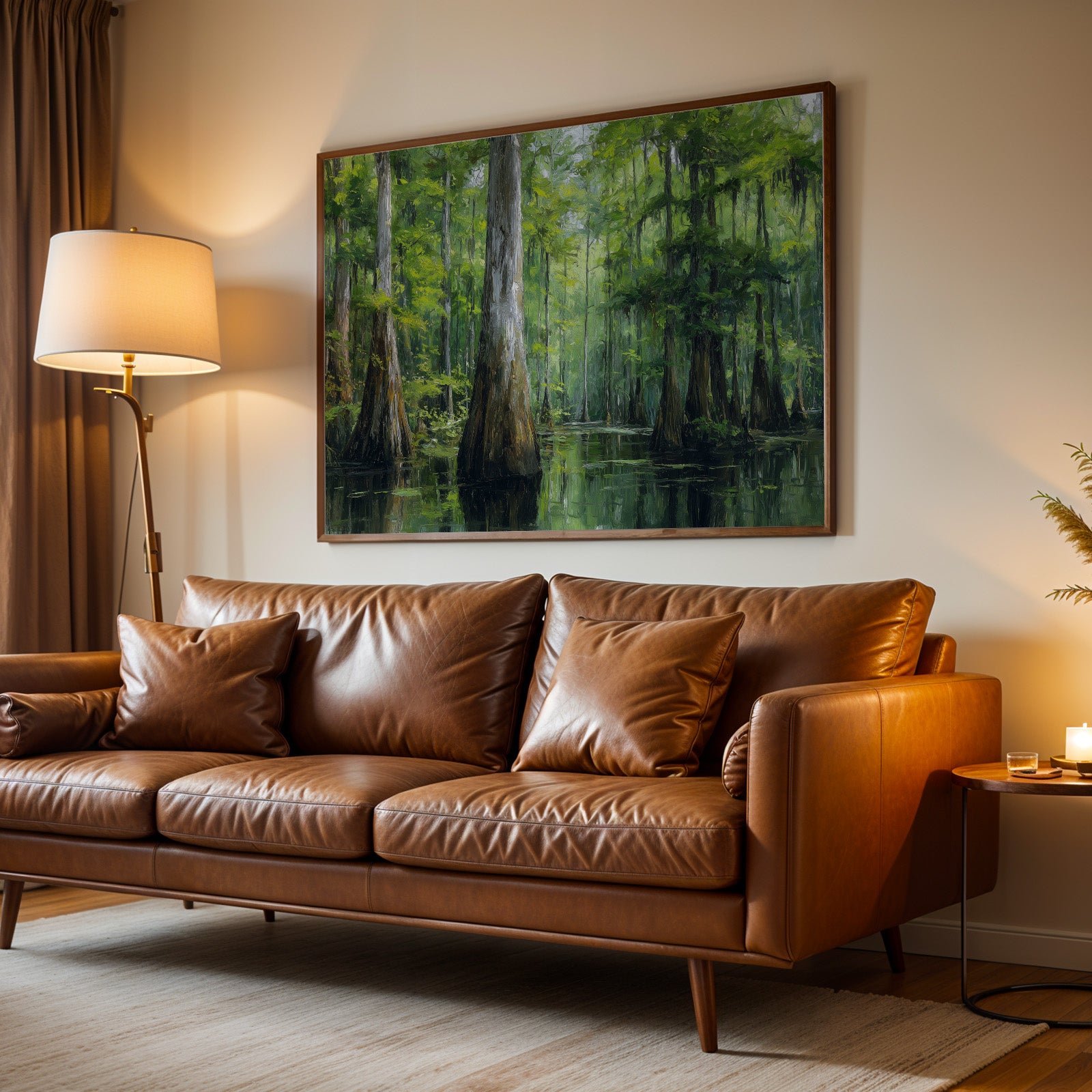 Congaree National Park Oil Painting