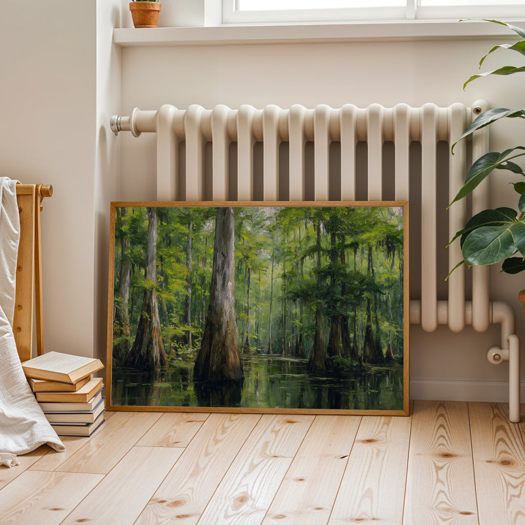 Congaree National Park Oil Painting