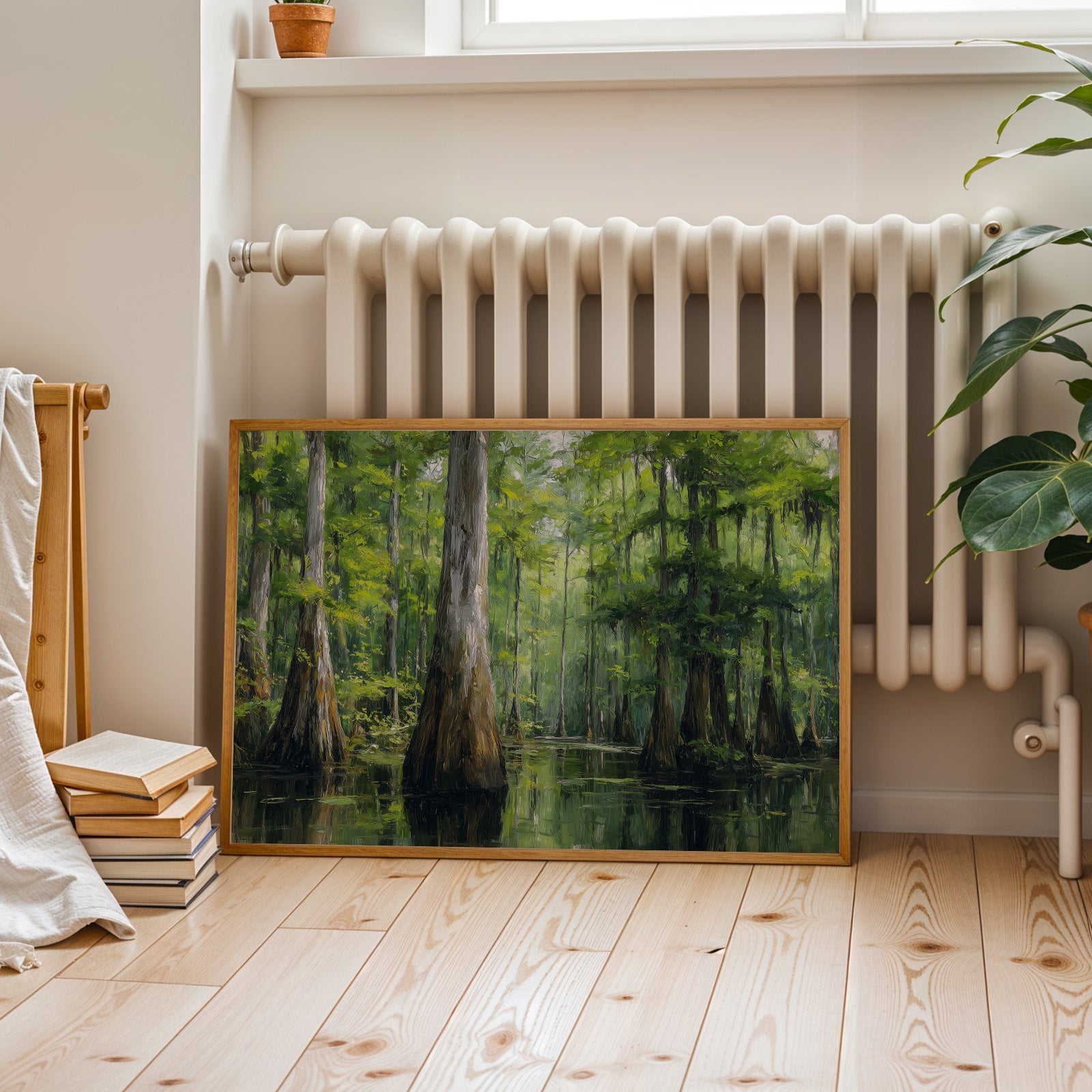 Congaree National Park Oil Painting