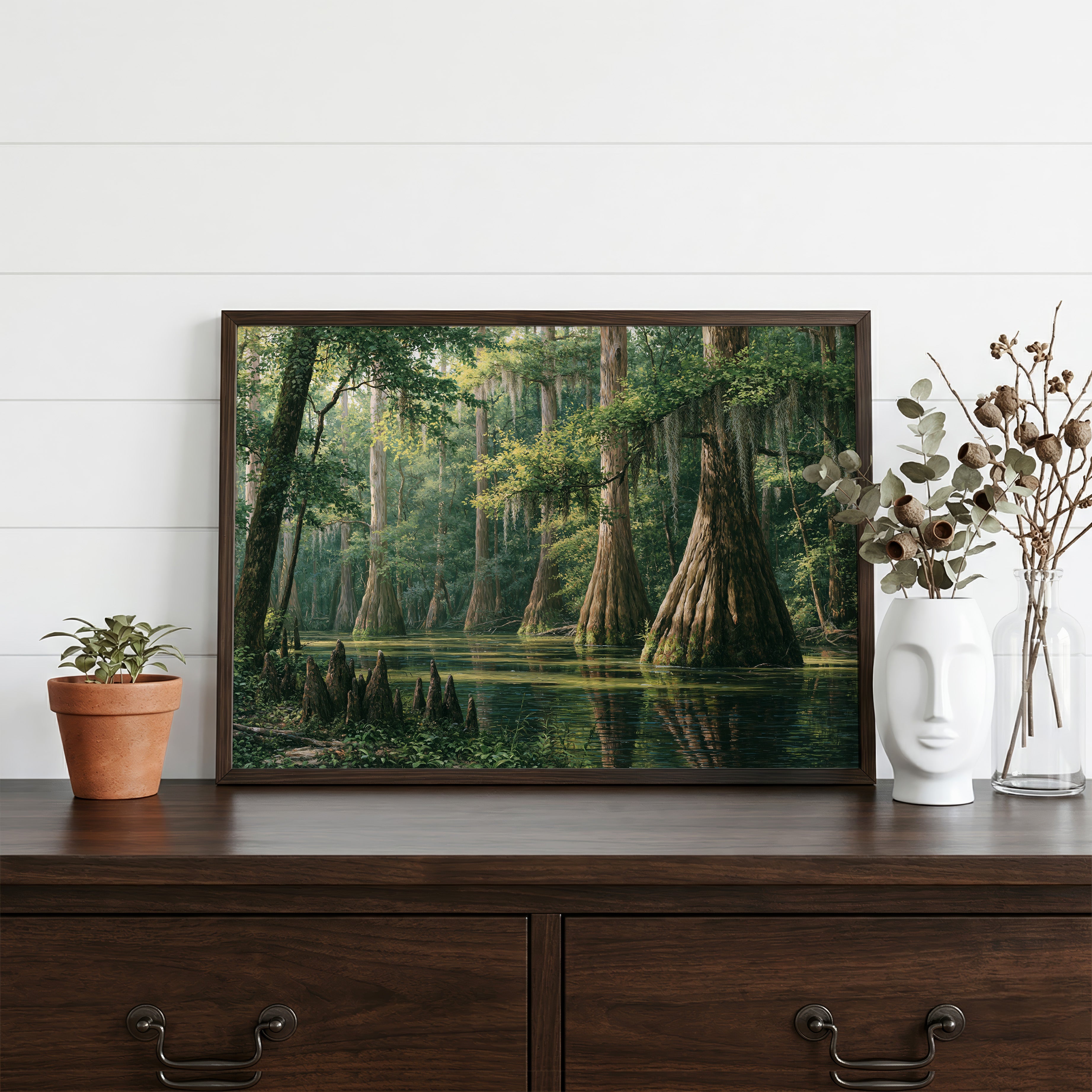 Congaree National Park Classical Oil Painting