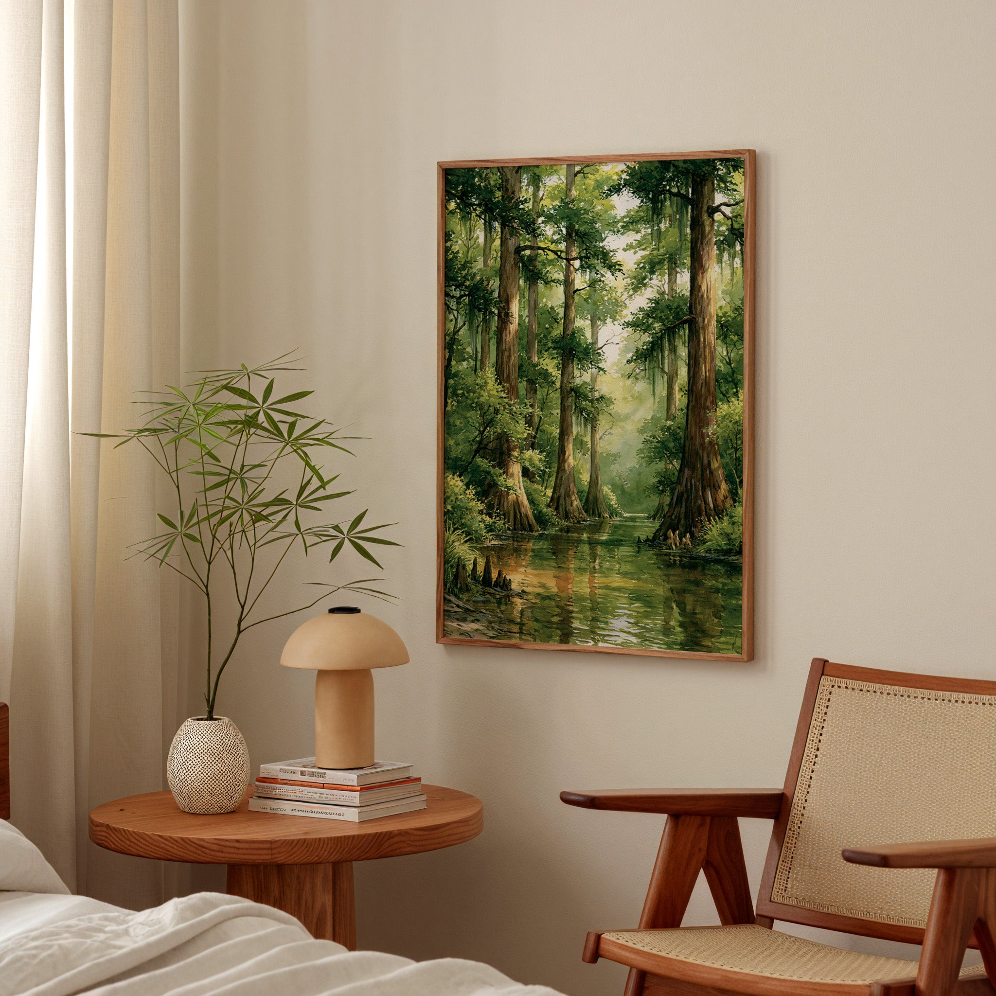 Congaree National Park Watercolor Art