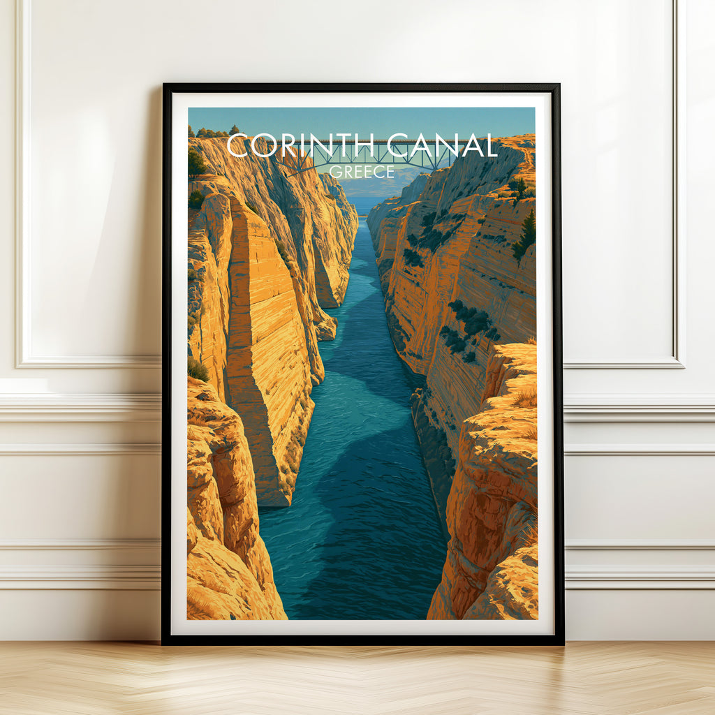 Kanal von Korinth Griechenland