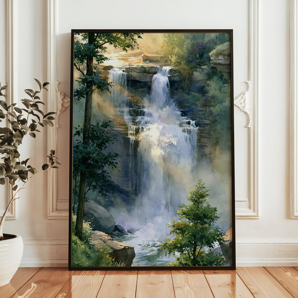 Cuyahoga Valley National Park Watercolor Art