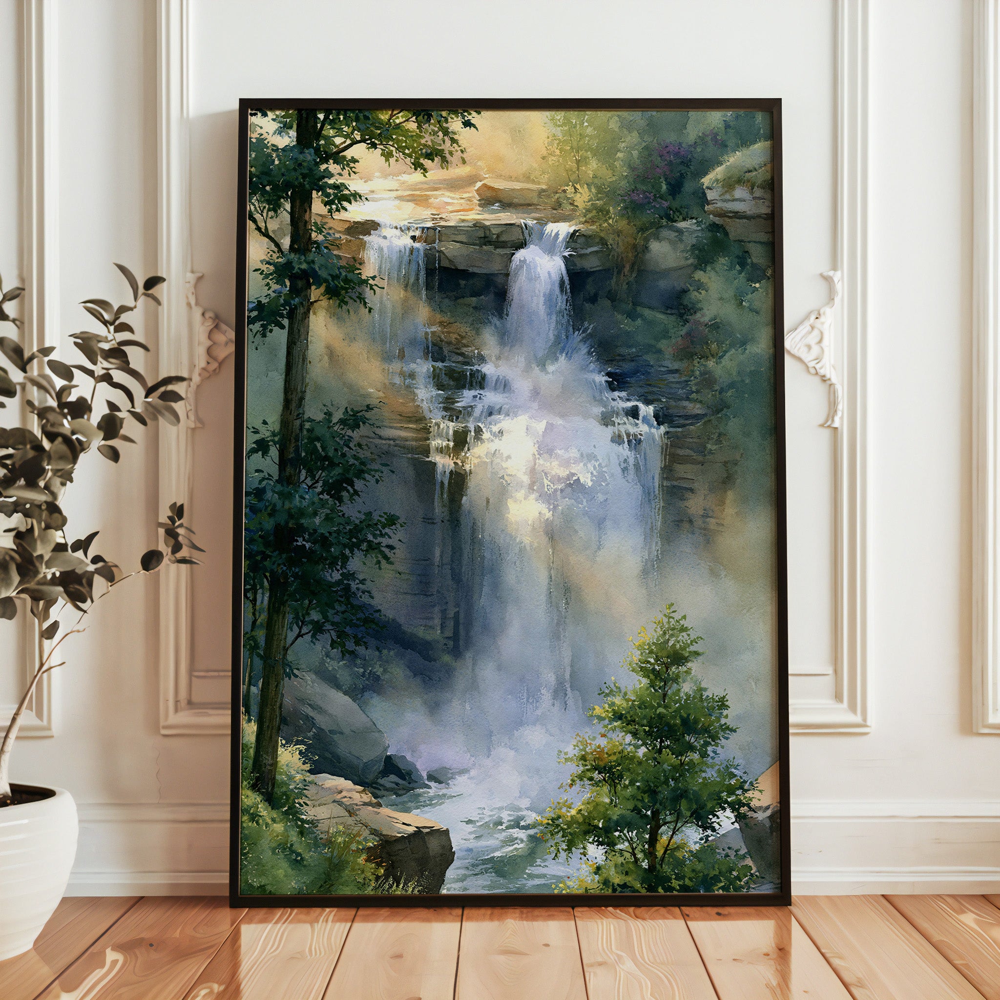 Cuyahoga Valley National Park Watercolor Art