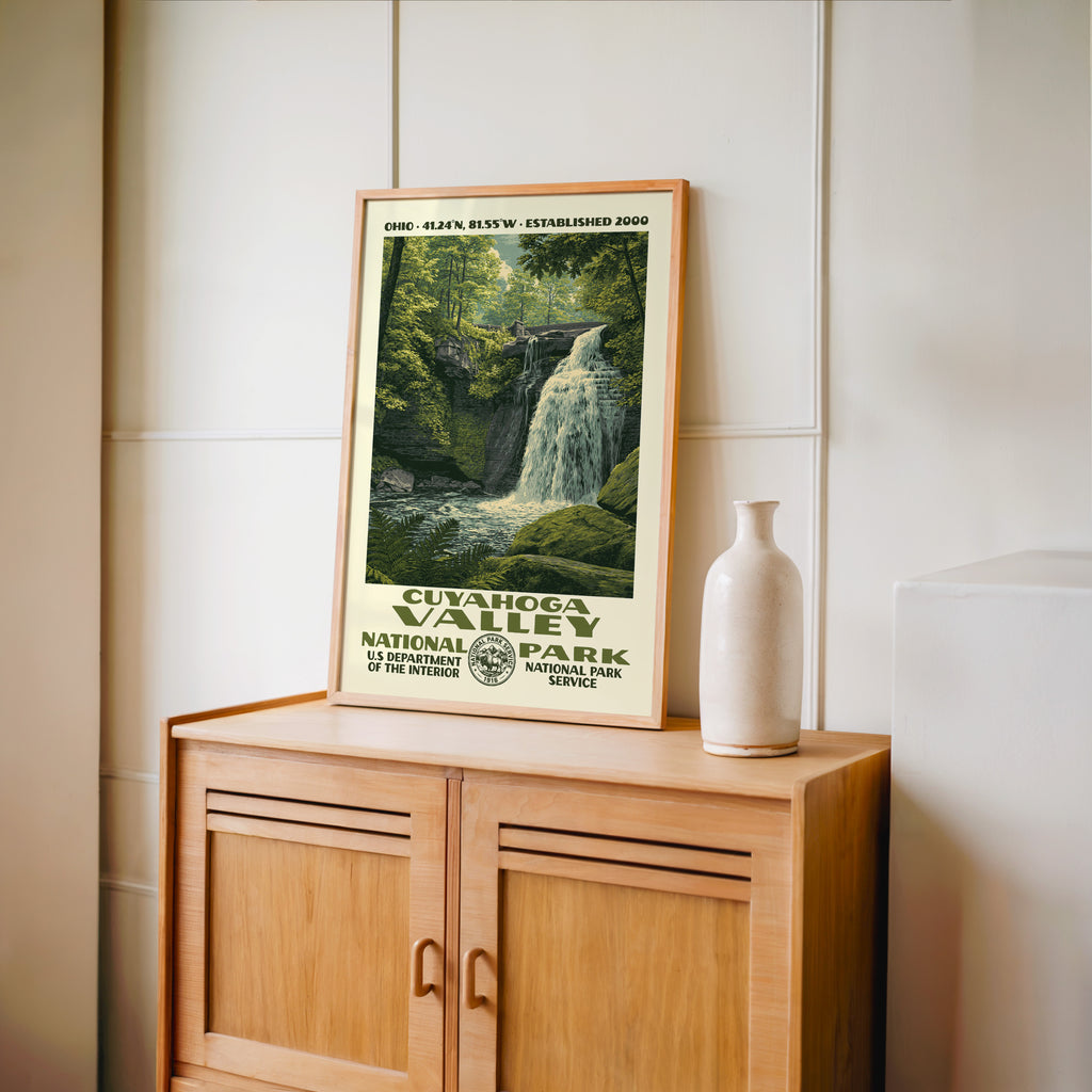 Cuyahoga Valley National Park Vintage WPA Art