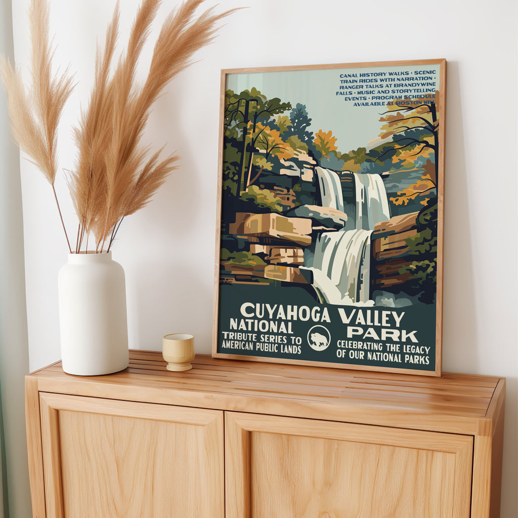 Cuyahoga Valley National Park Vintage WPA Art