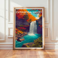 Retro Cuyahoga Valley National Park Print