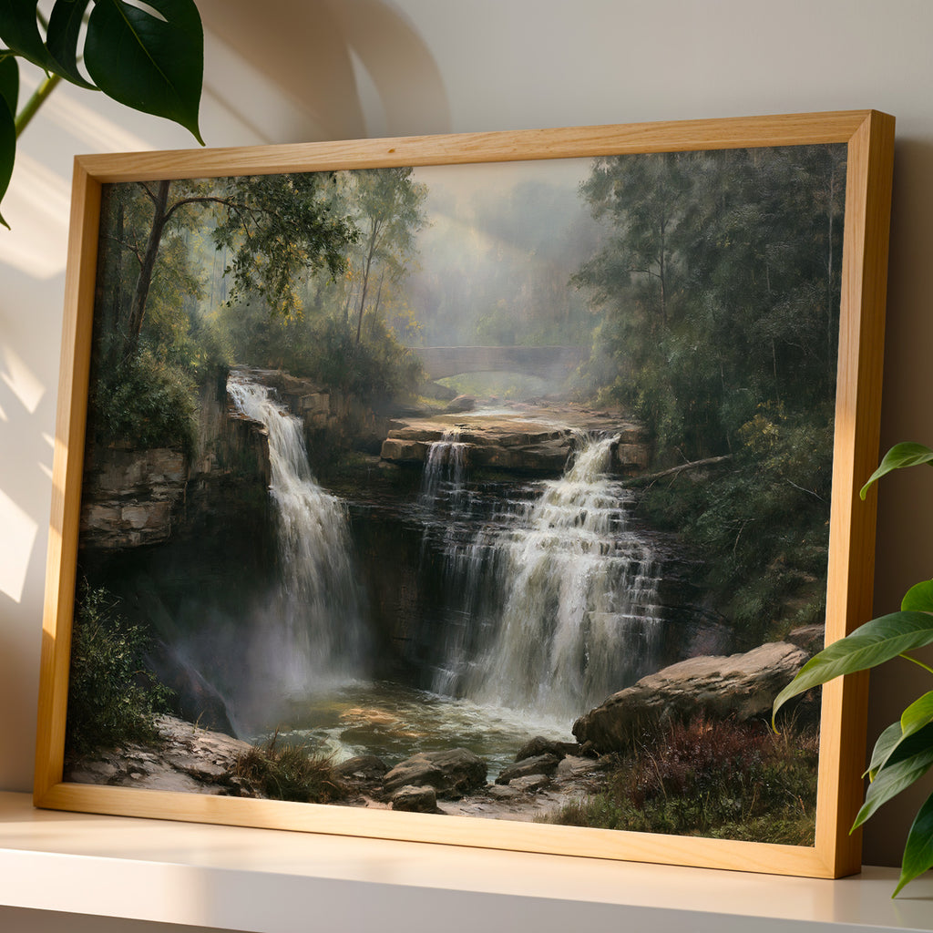 Cuyahoga Valley National Park Classical Oil Painting