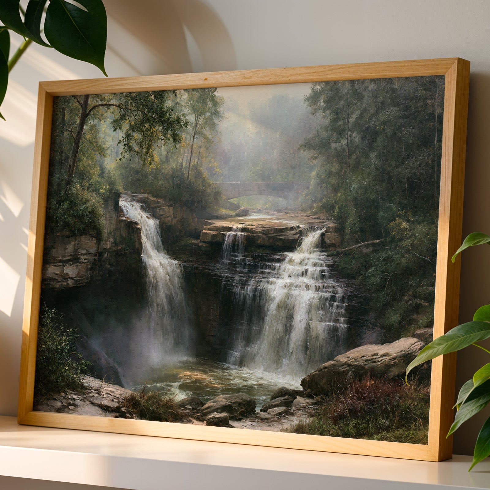 Cuyahoga Valley National Park Classical Oil Painting