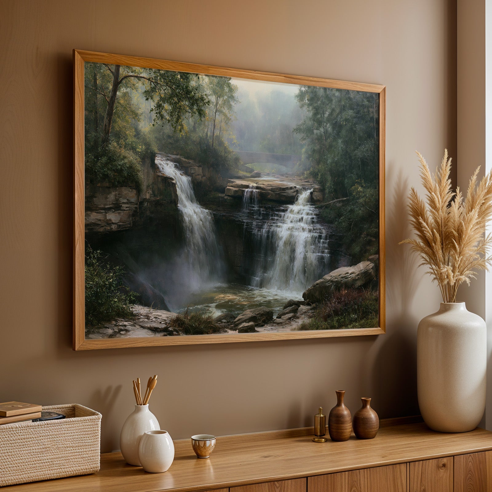 Cuyahoga Valley National Park Classical Oil Painting