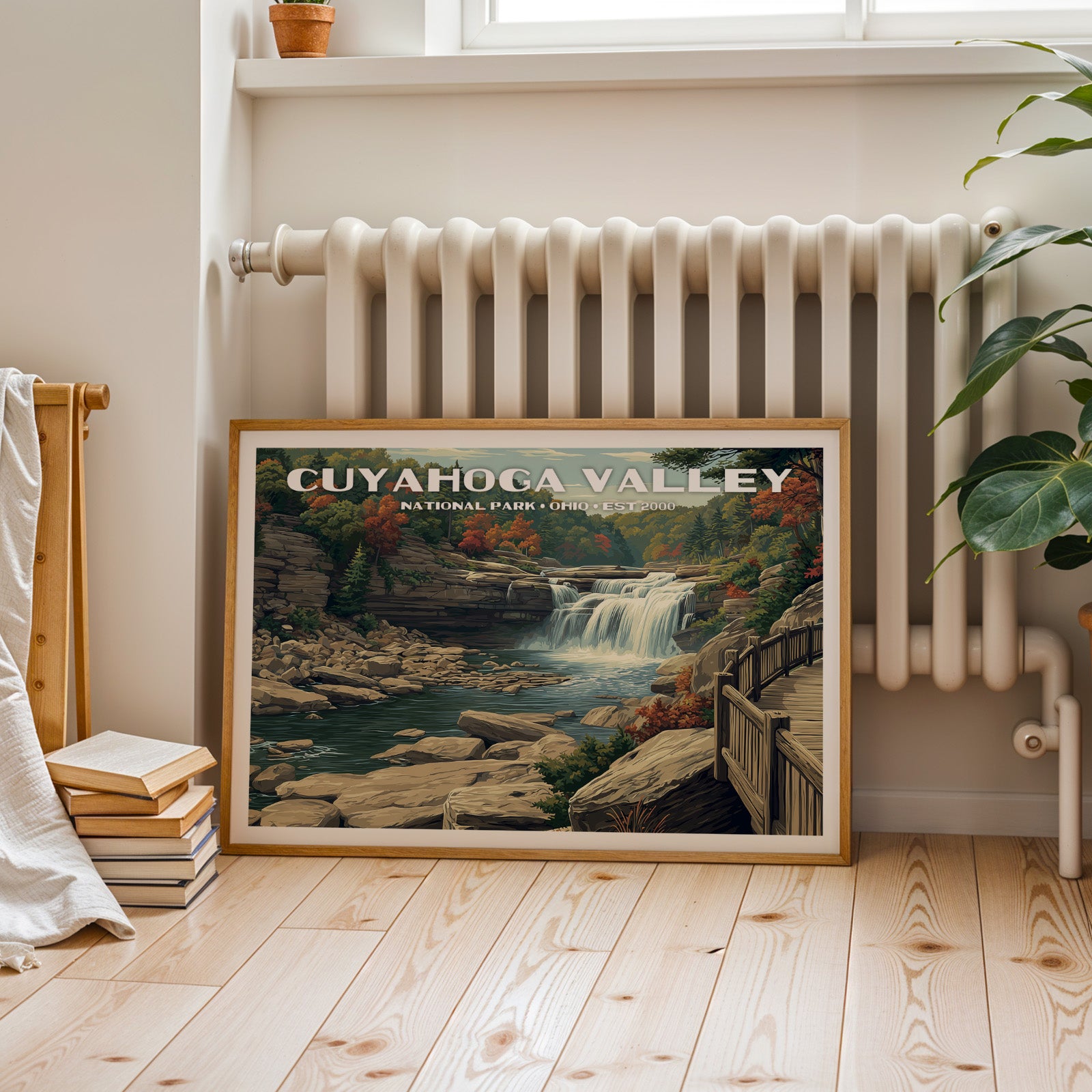 Cuyahoga Valley National Park Horizontal Vintage Art