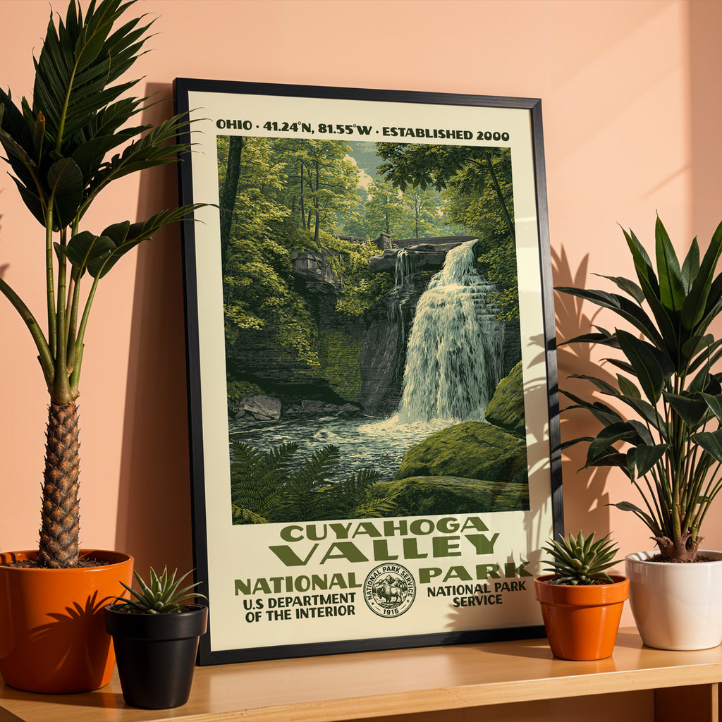 Cuyahoga Valley National Park Vintage WPA Art