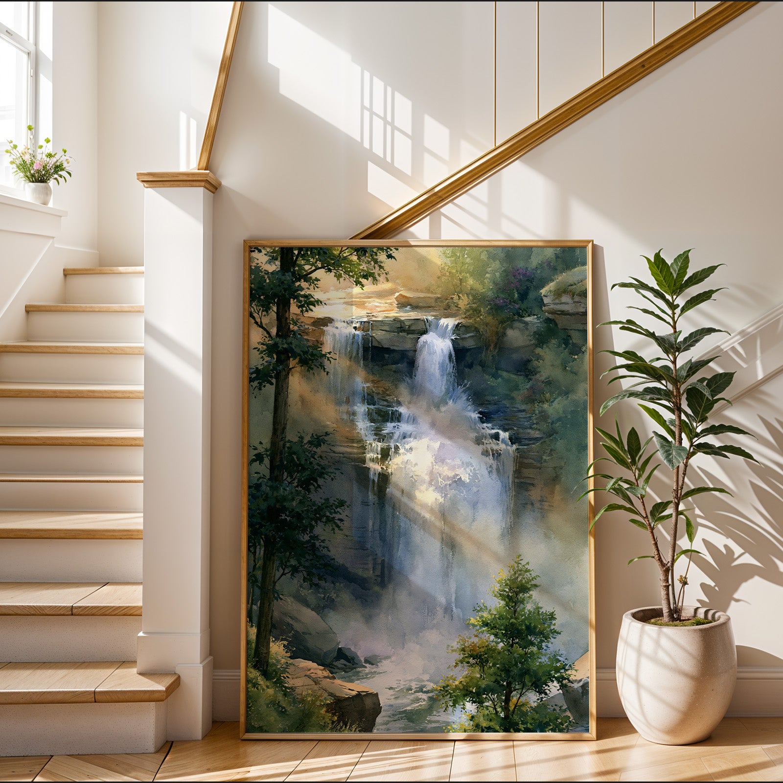 Cuyahoga Valley National Park Watercolor Art