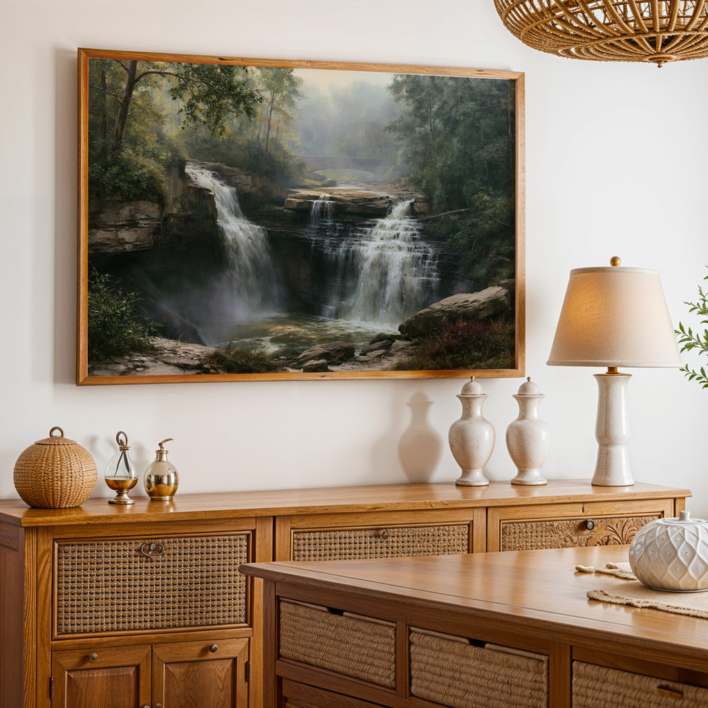 Cuyahoga Valley National Park Classical Oil Painting