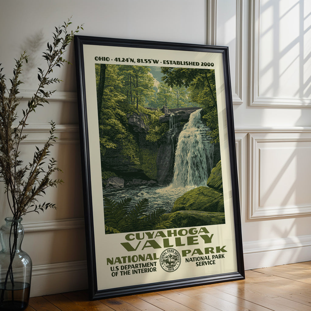 Cuyahoga Valley National Park Vintage WPA Art