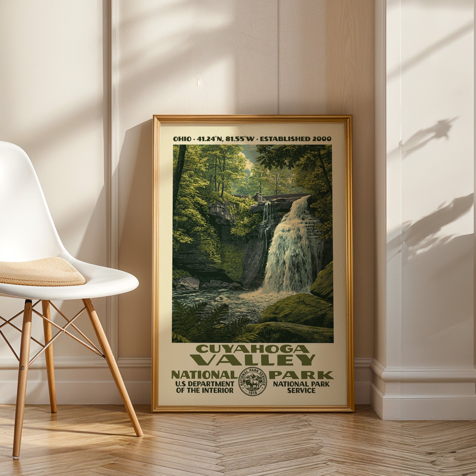 Cuyahoga Valley National Park Vintage WPA Art