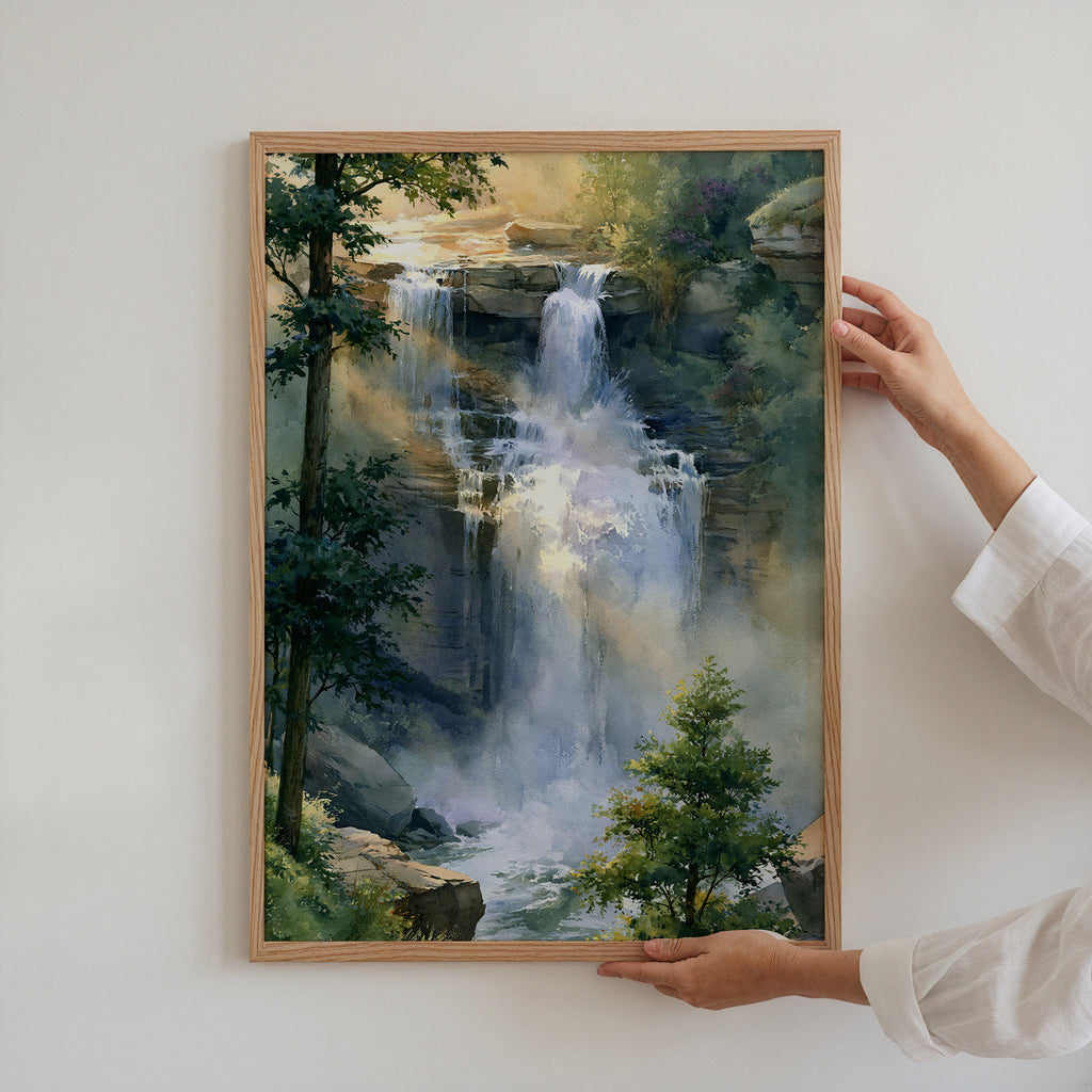 Cuyahoga Valley National Park Watercolor Art