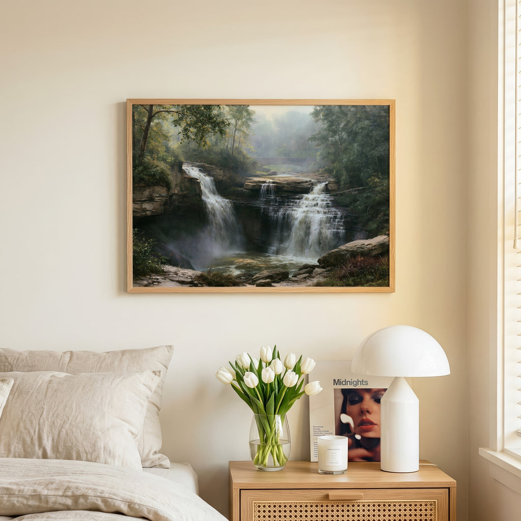 Cuyahoga Valley National Park Classical Oil Painting