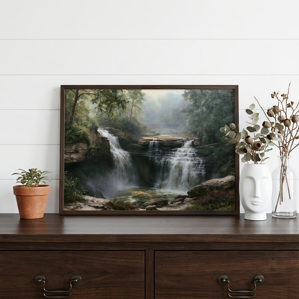 Cuyahoga Valley National Park Classical Oil Painting