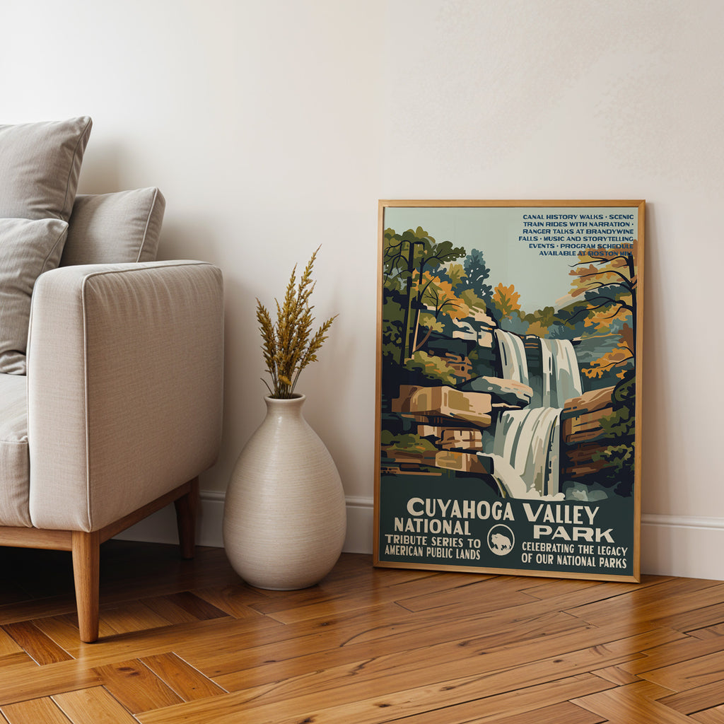Cuyahoga Valley National Park Vintage WPA Art