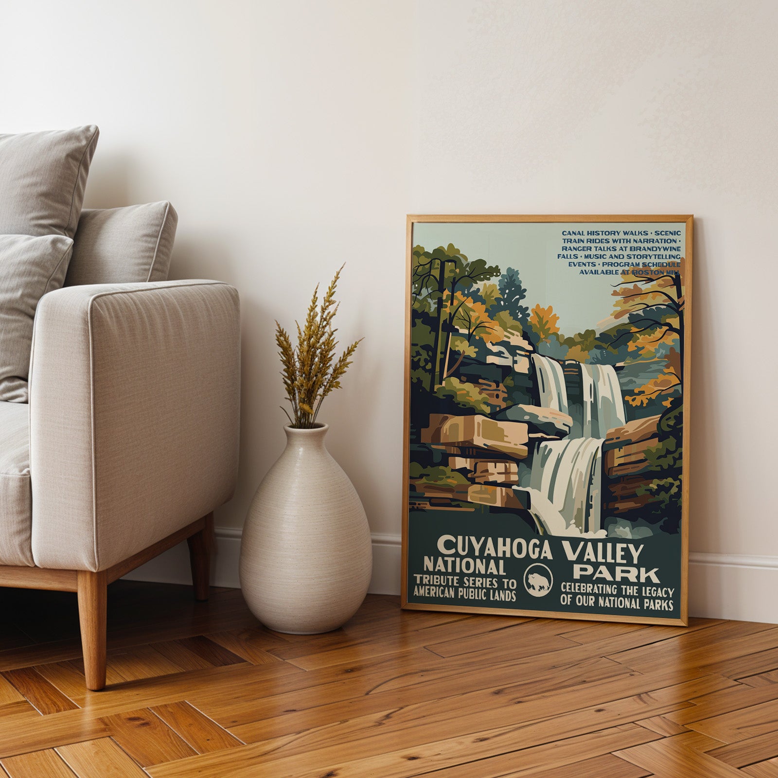 Cuyahoga Valley National Park Vintage WPA Art