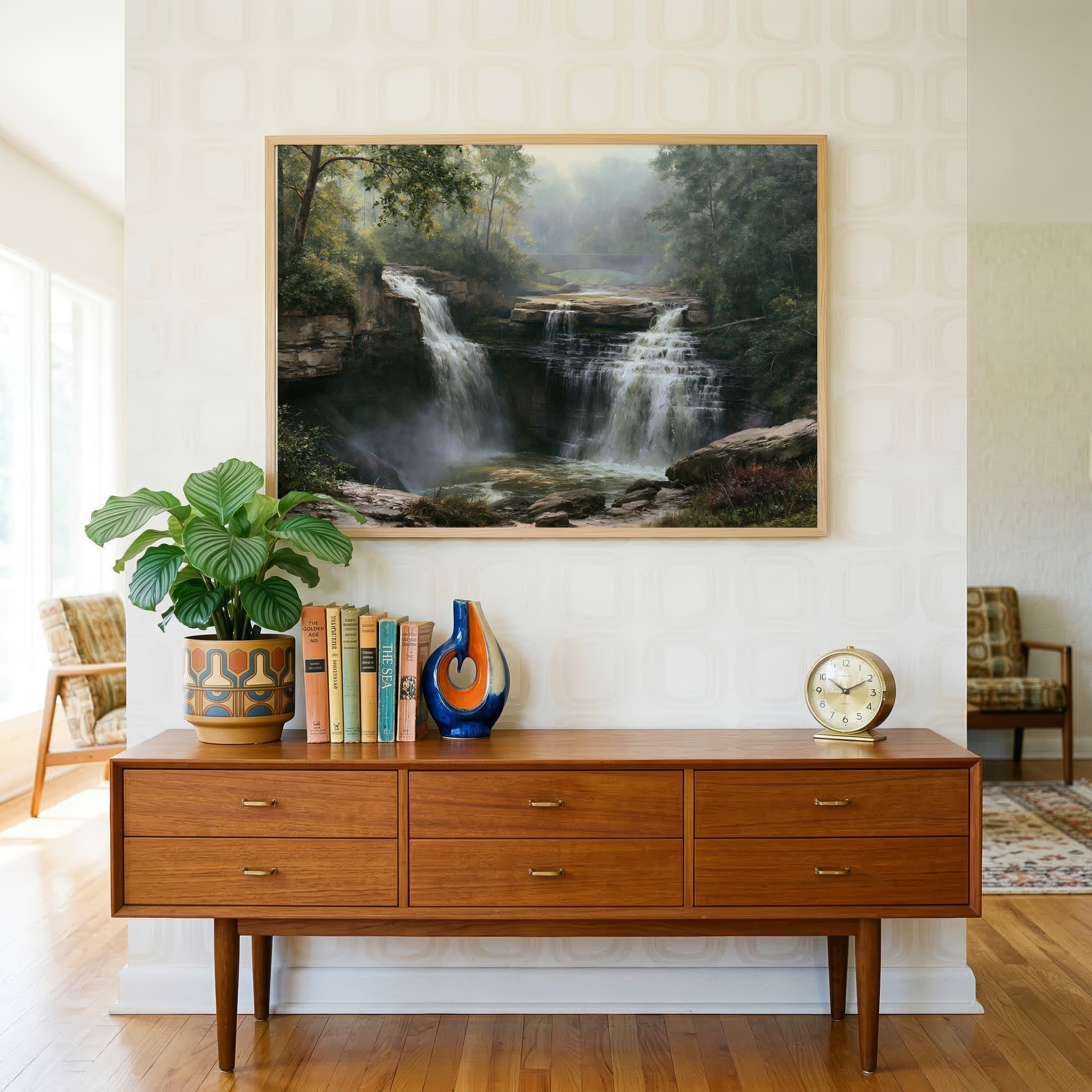 Cuyahoga Valley National Park Classical Oil Painting