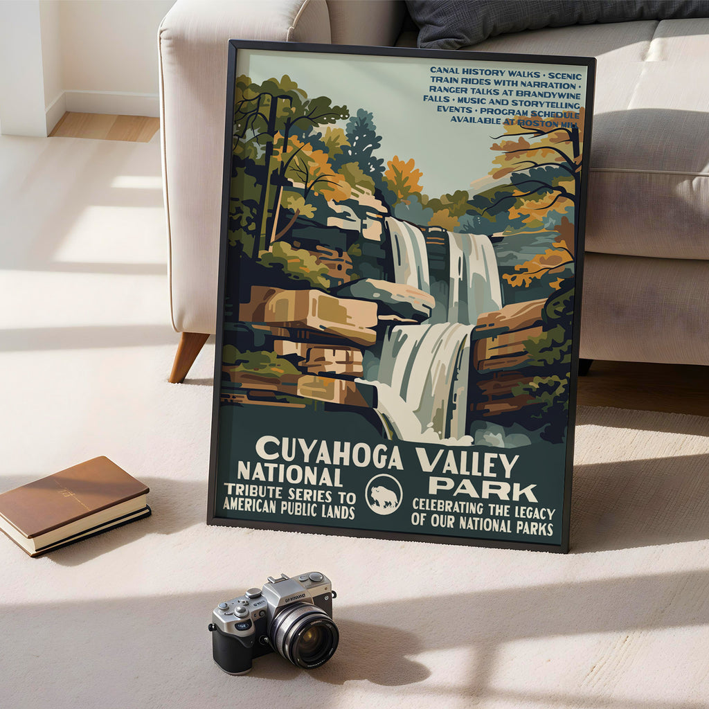 Cuyahoga Valley National Park Vintage WPA Art