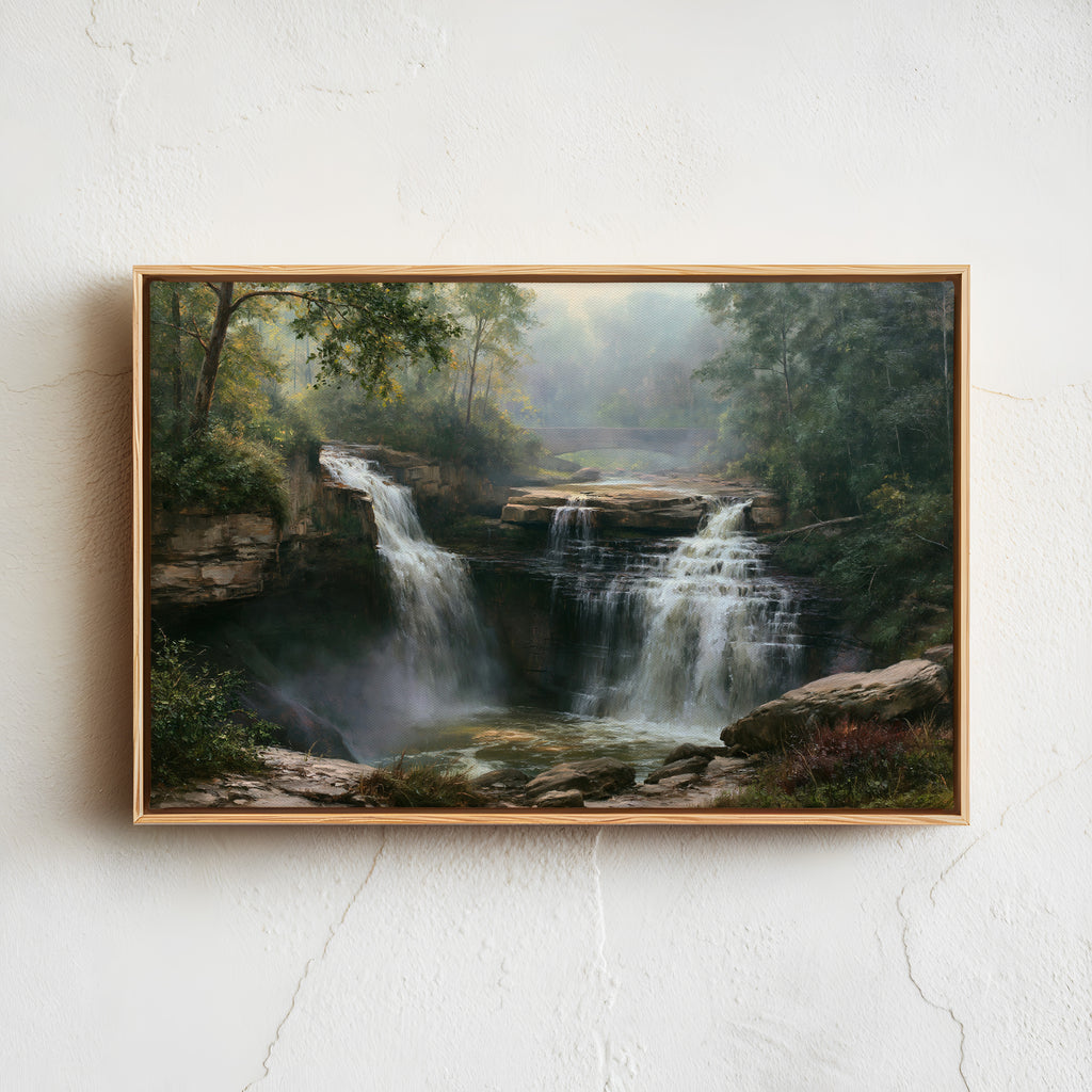 Cuyahoga Valley National Park Classical Oil Painting
