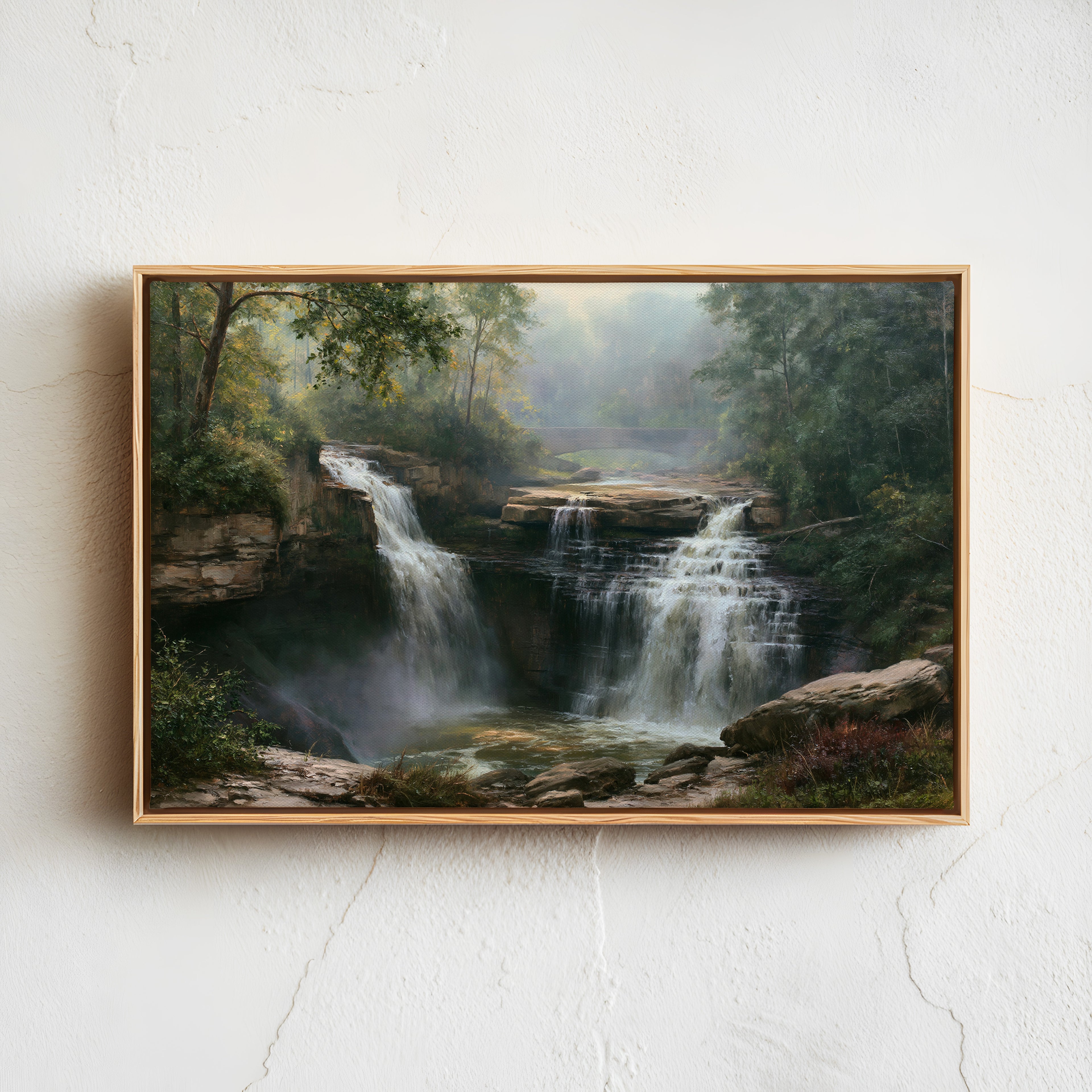 Cuyahoga Valley National Park Classical Oil Painting