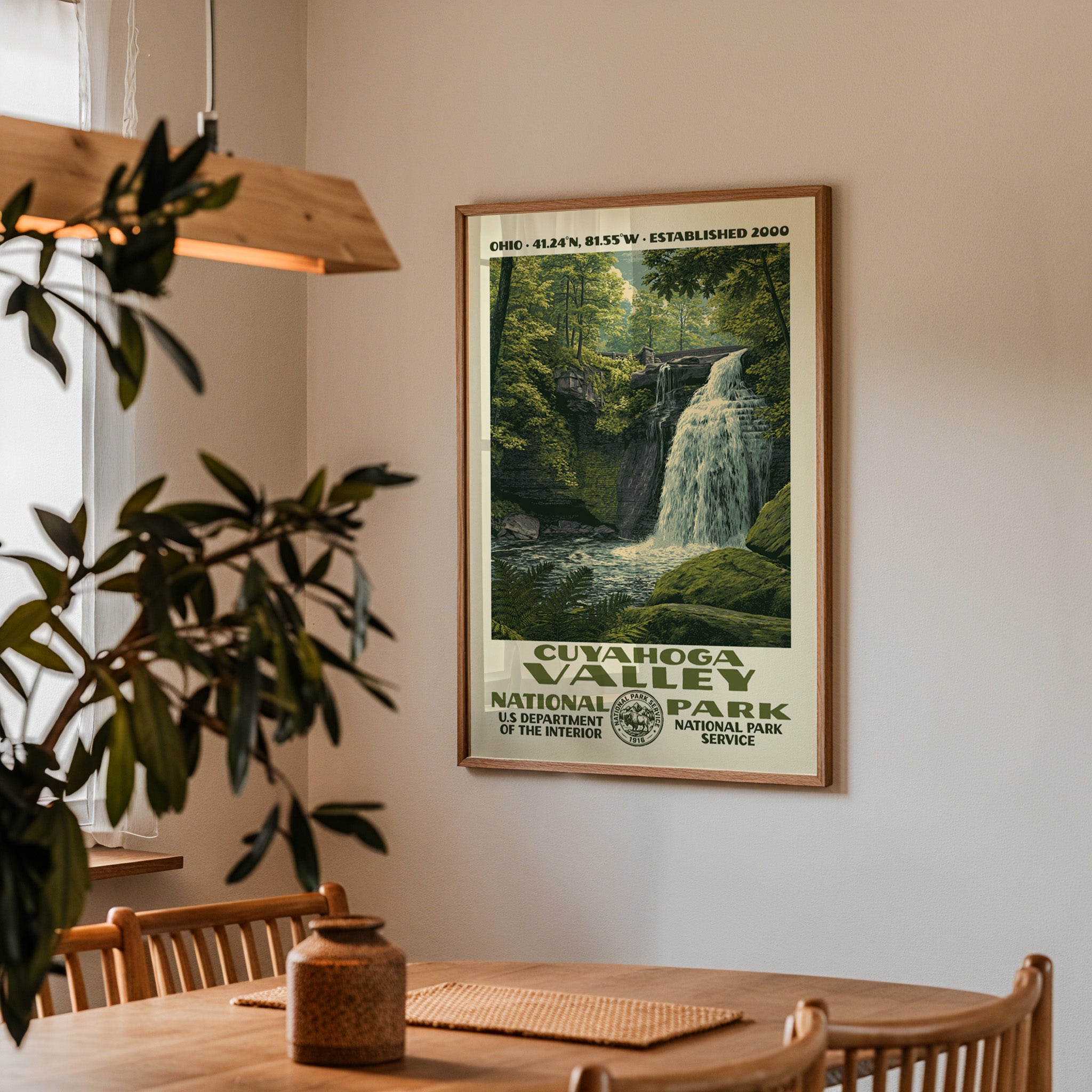 Cuyahoga Valley National Park Vintage WPA Art