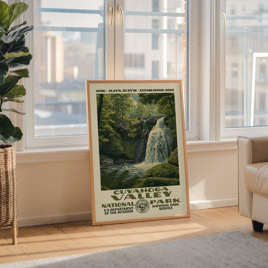 Cuyahoga Valley National Park Vintage WPA Art