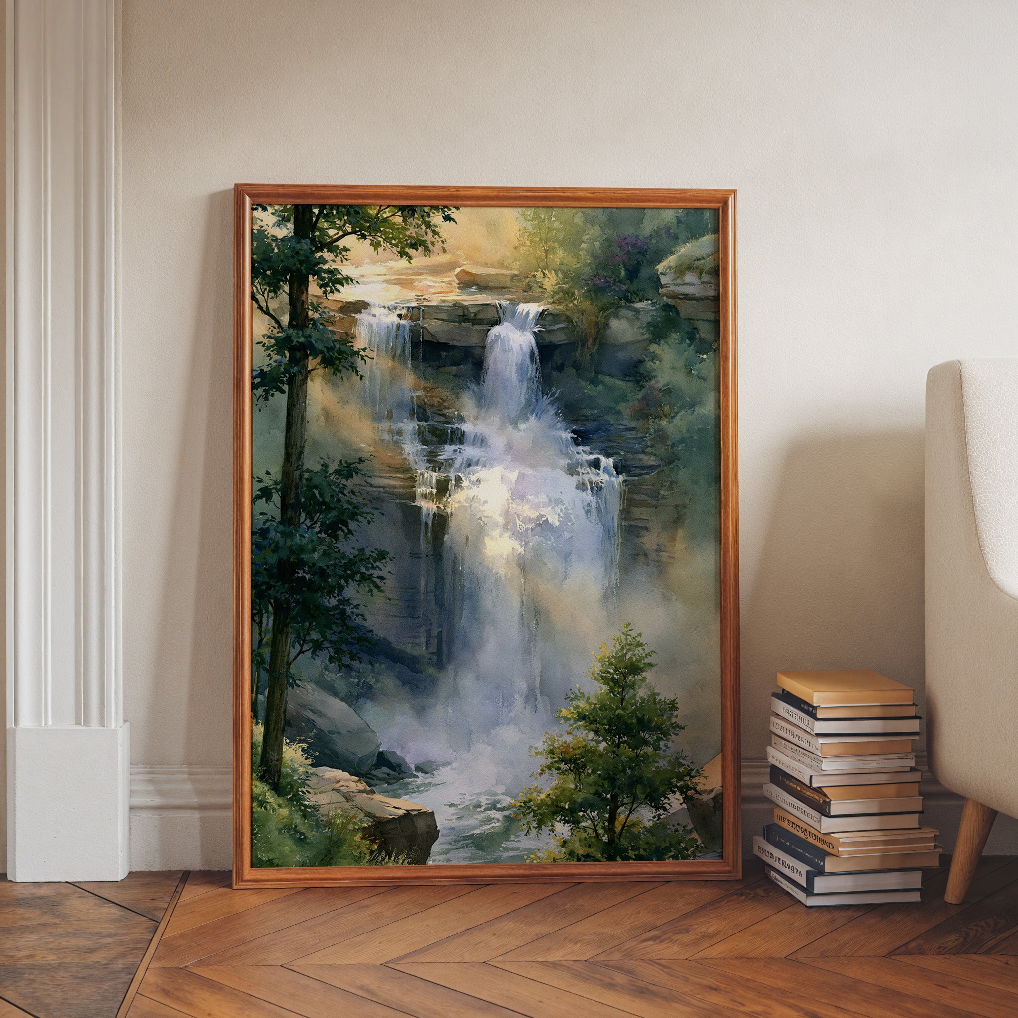 Cuyahoga Valley National Park Watercolor Art