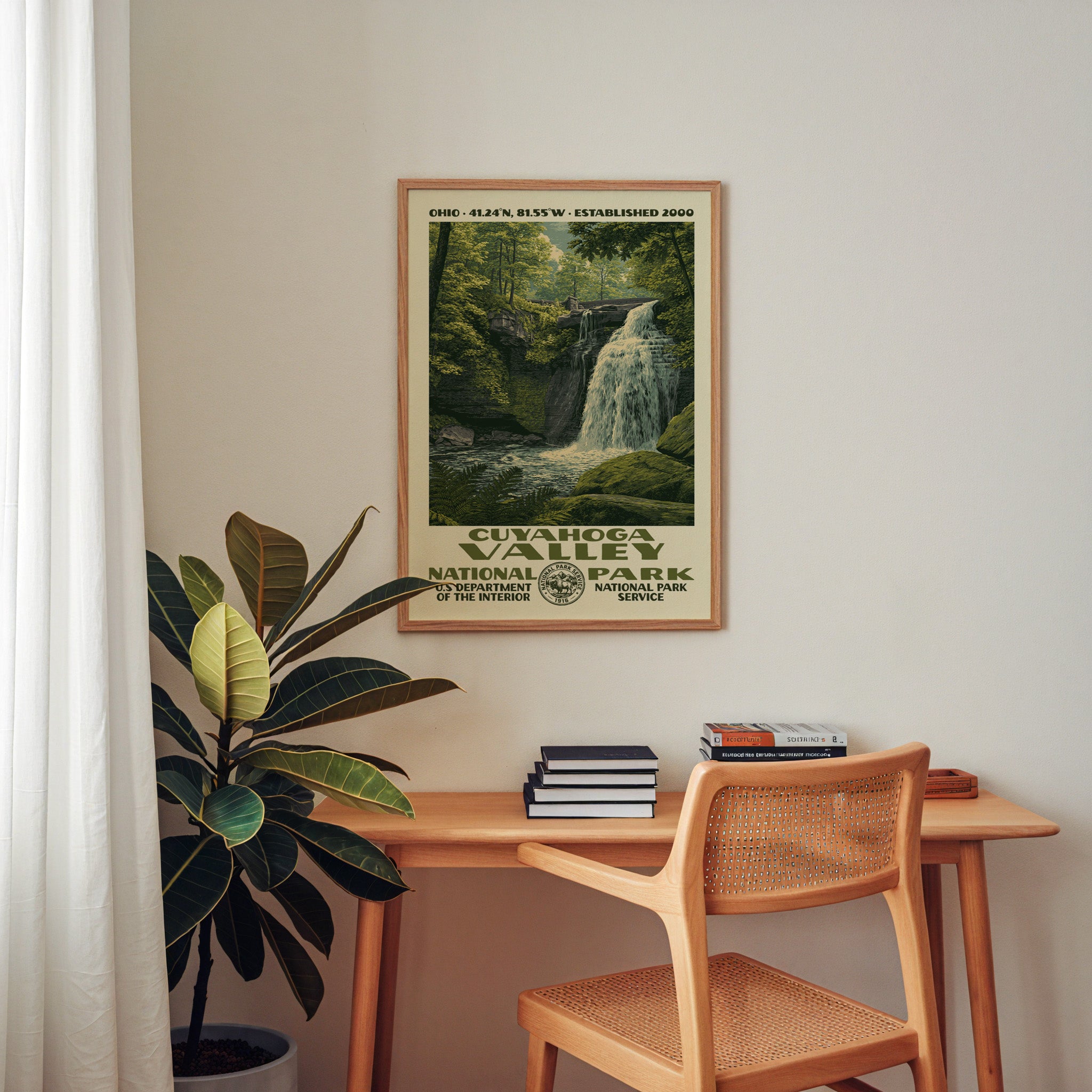 Cuyahoga Valley National Park Vintage WPA Art