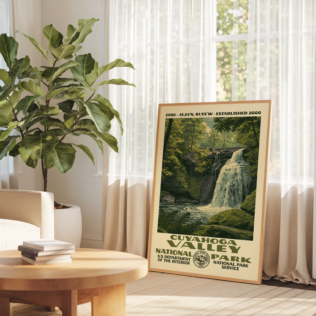 Cuyahoga Valley National Park Vintage WPA Art