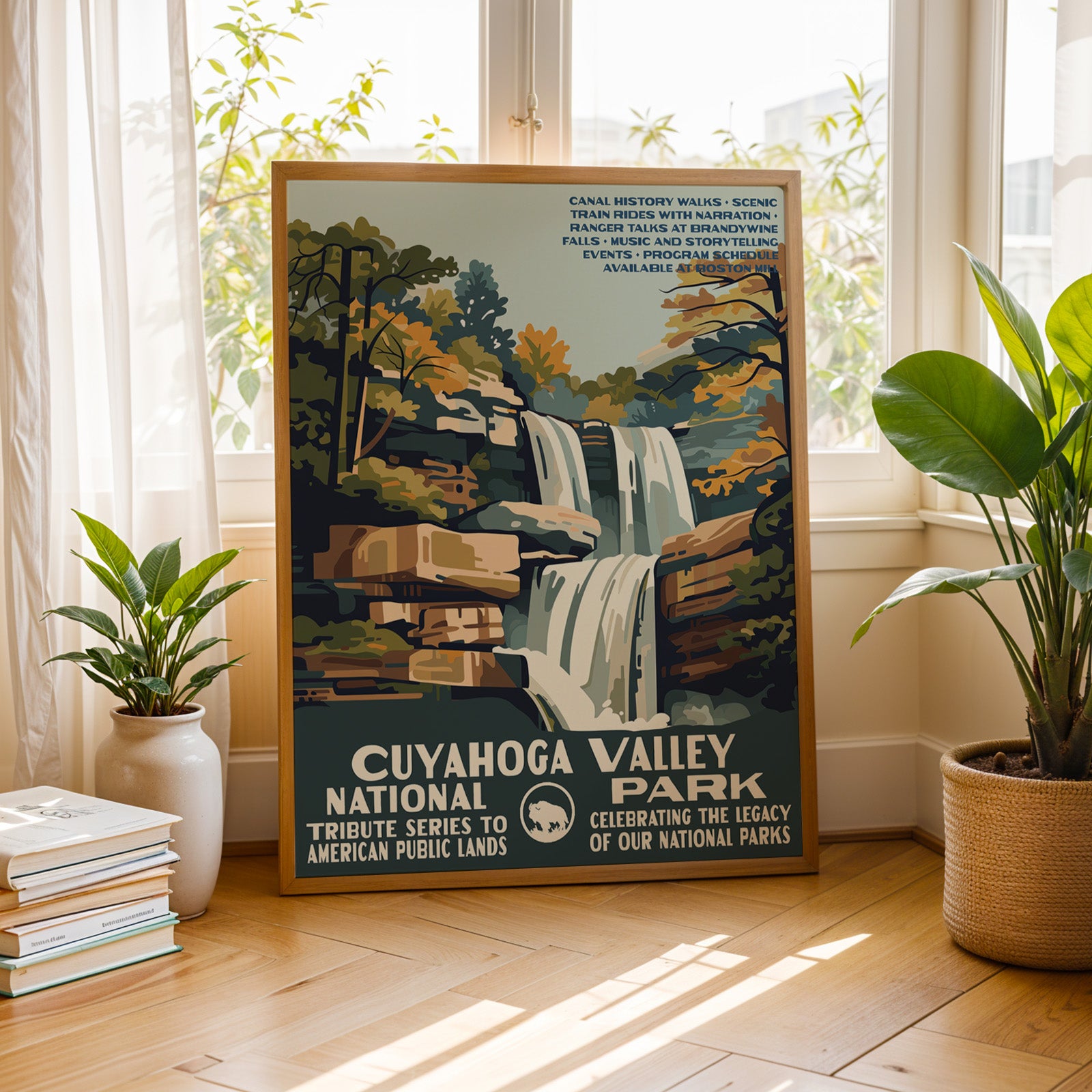 Cuyahoga Valley National Park Vintage WPA Art