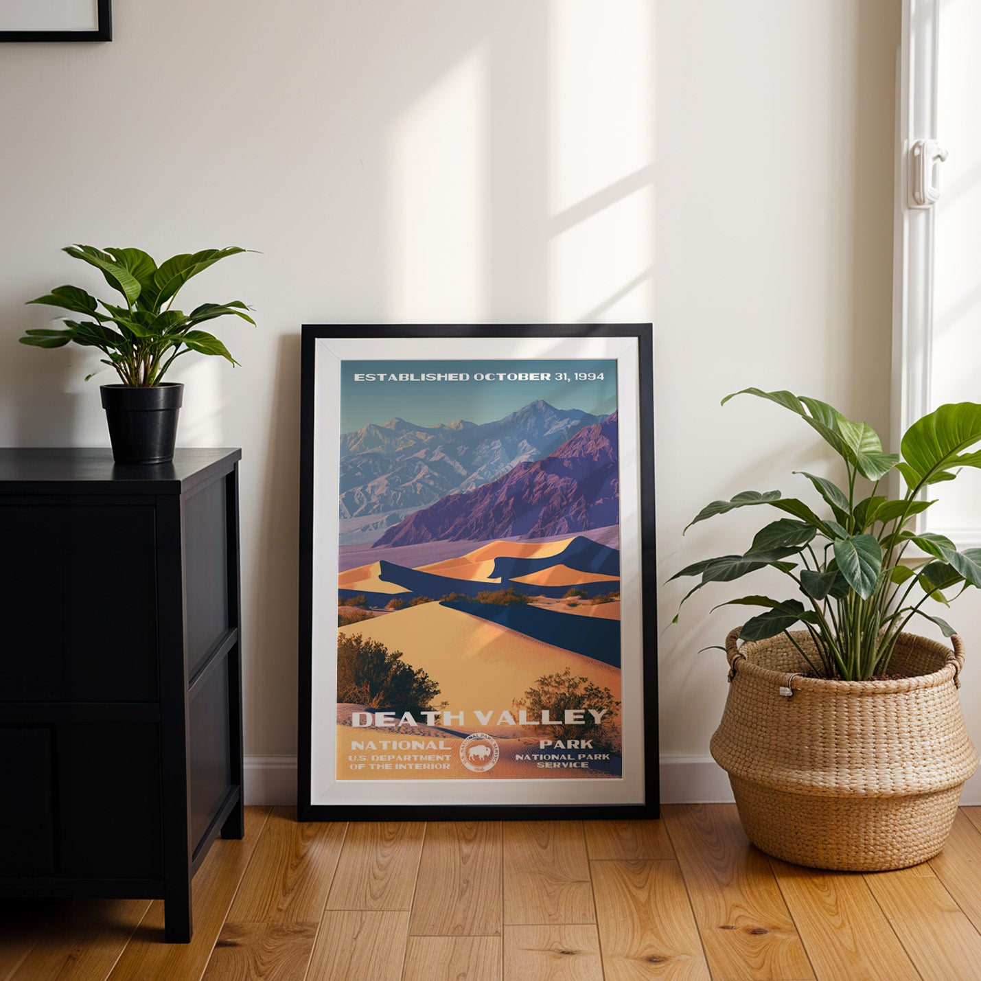 Death Valley National Park Vintage WPA