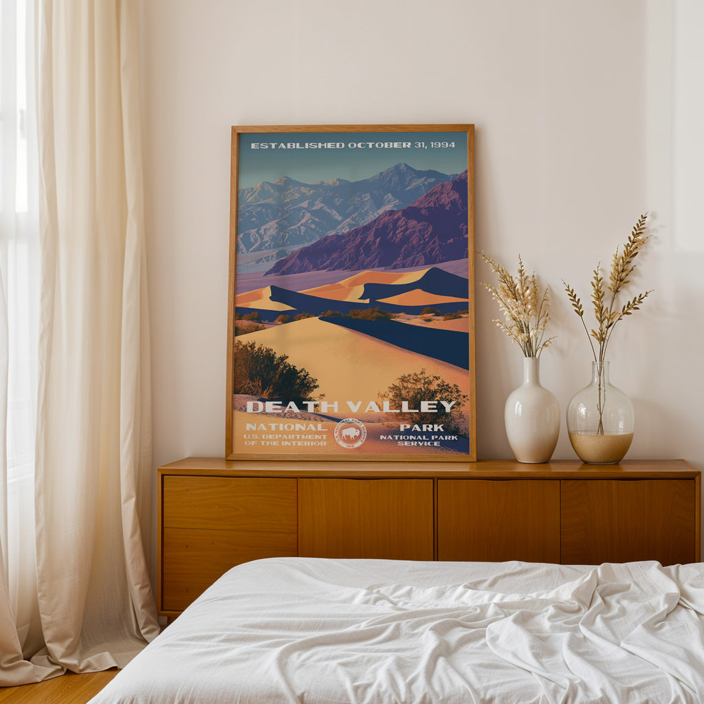Death Valley National Park Vintage WPA