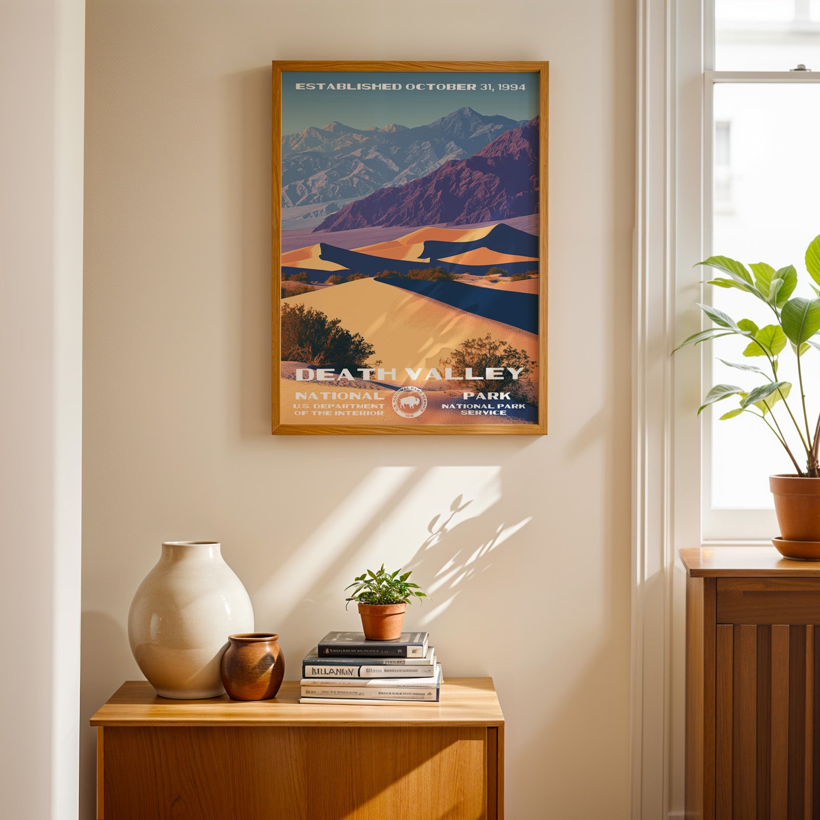 Death Valley National Park Vintage WPA