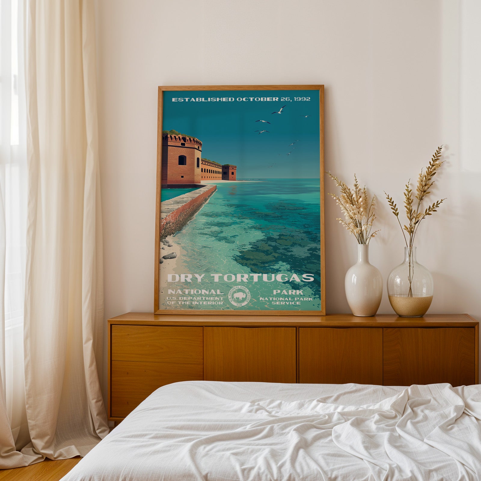 Dry Tortugas National Park Vintage WPA