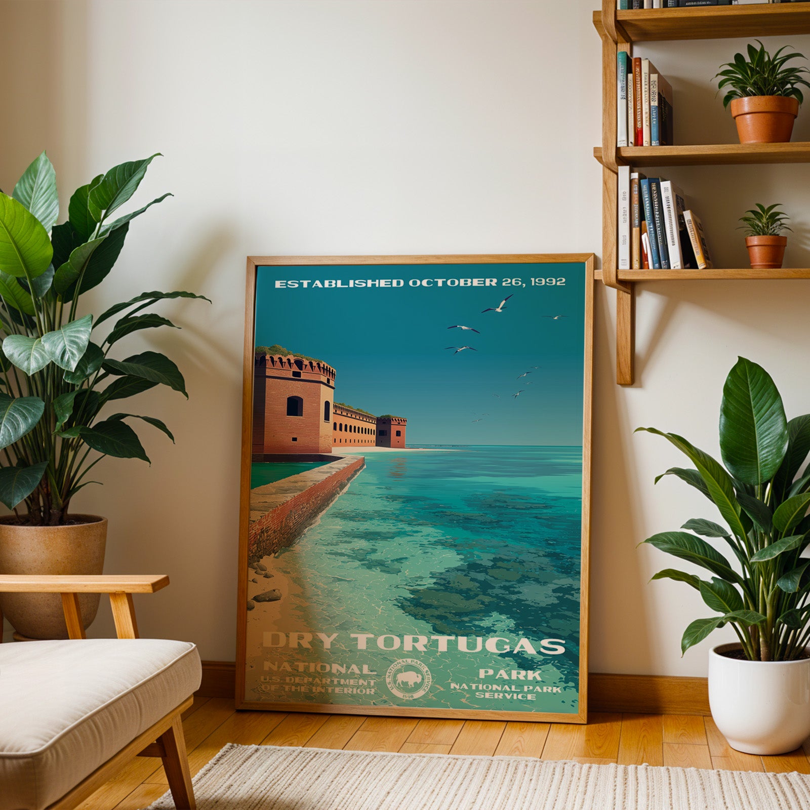 Dry Tortugas National Park Vintage WPA