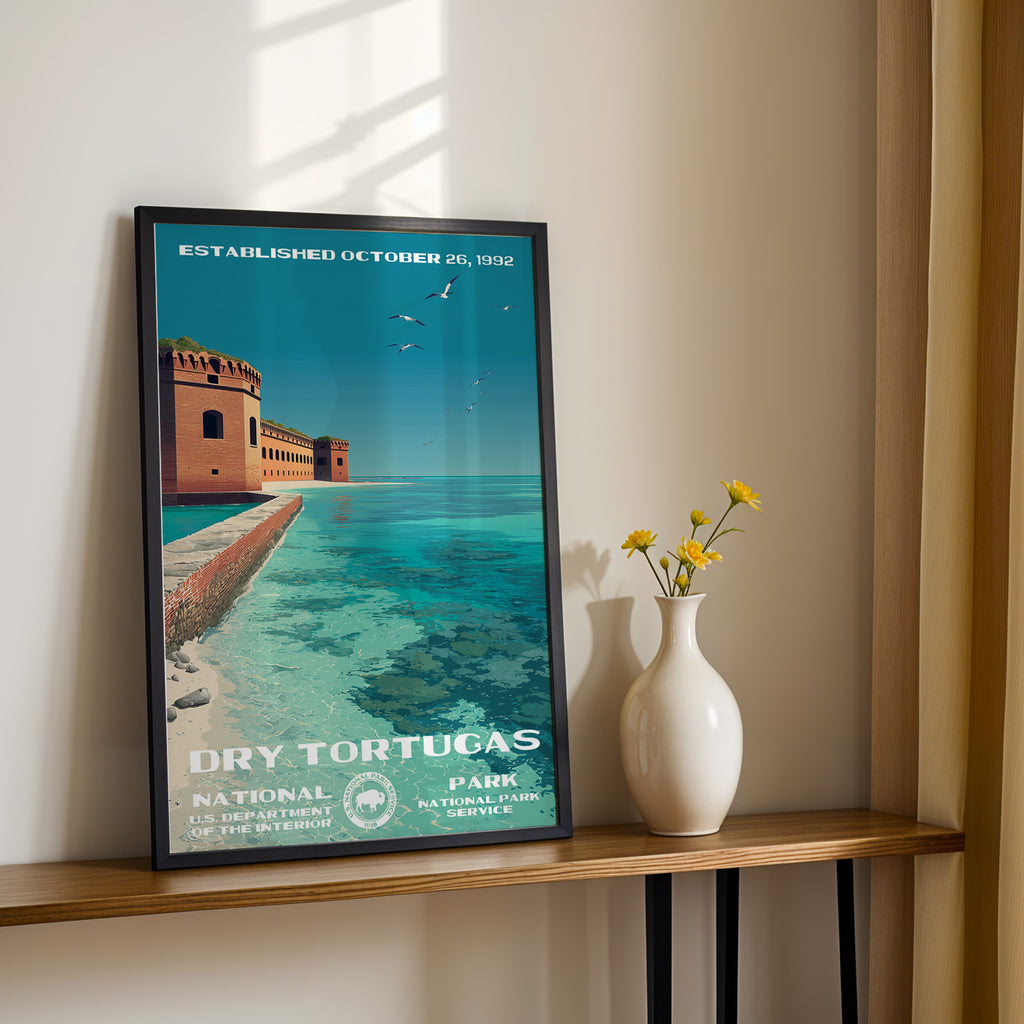Dry Tortugas National Park Vintage WPA