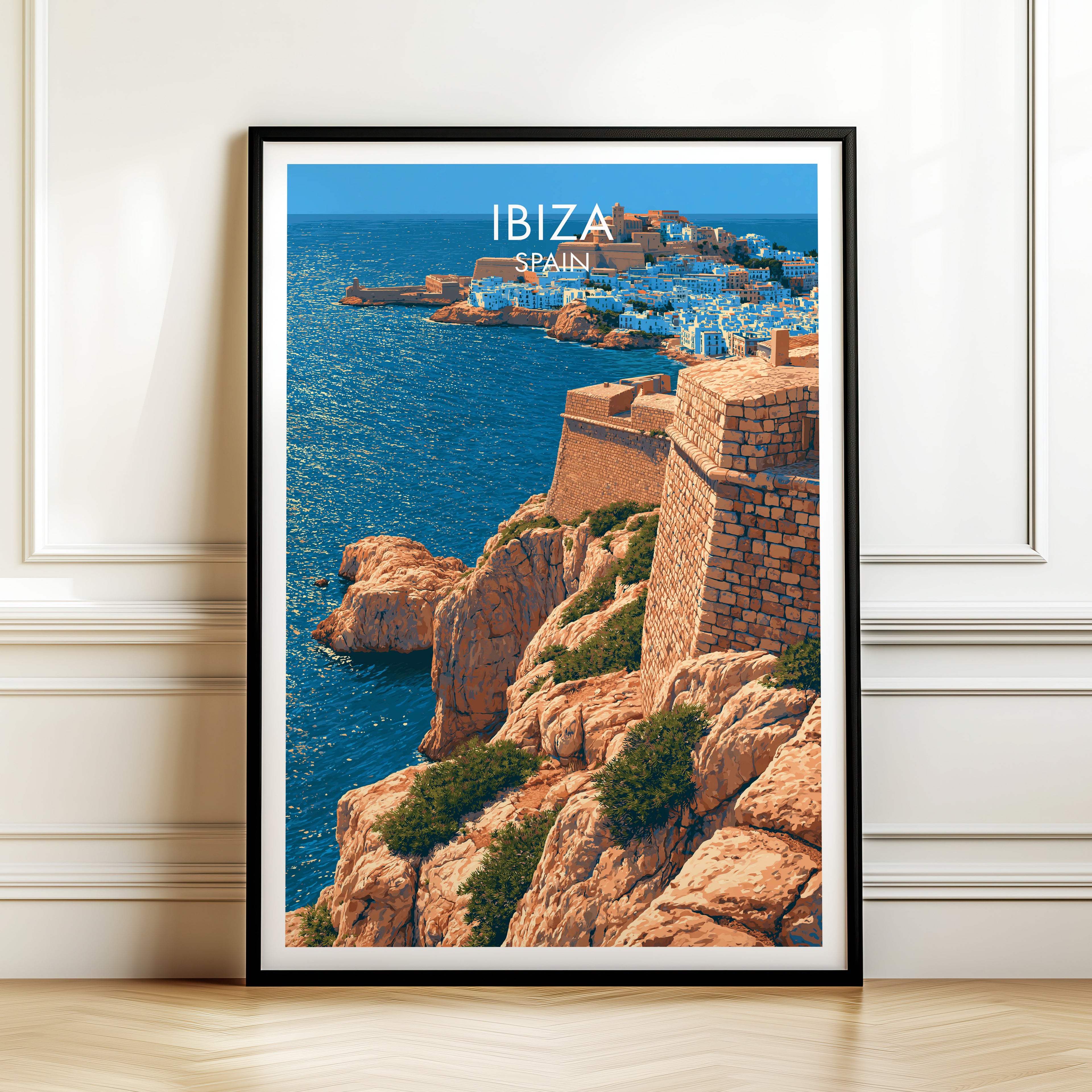 Dalt Vila Ibiza Spain