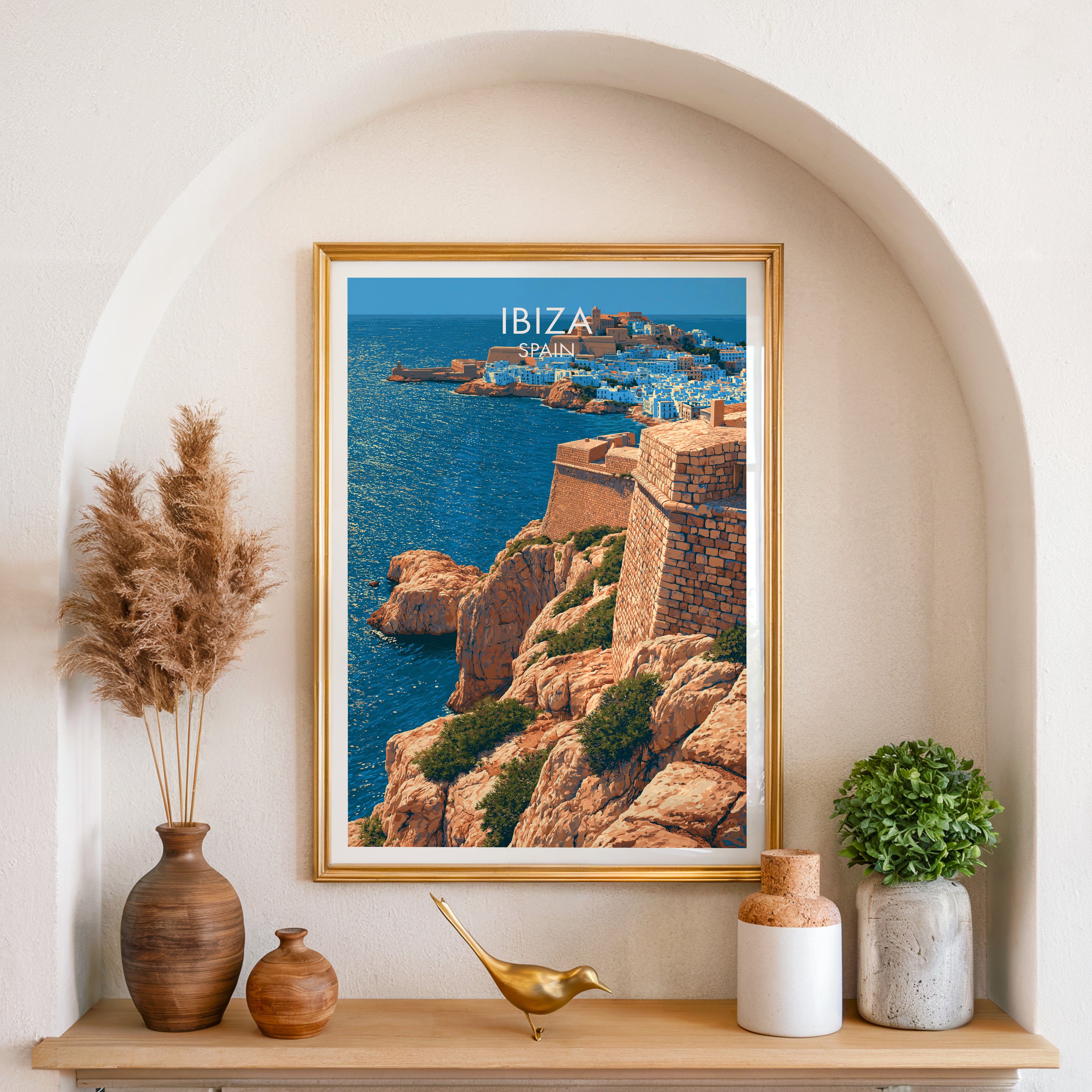Dalt Vila Ibiza Spain